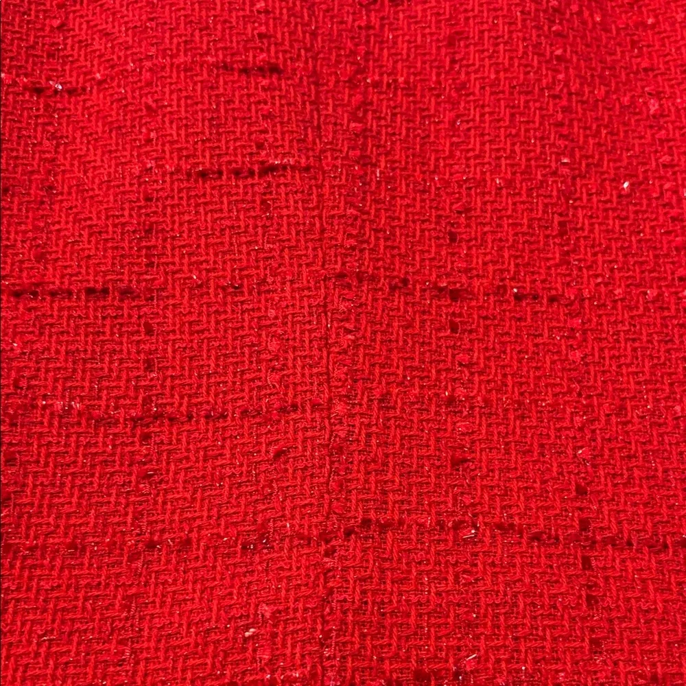 Talbots Red Metallic Tweed Blazer NWT Sz18W - Picture 7 of 10